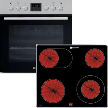 Bauknecht HEKO H200 - Set bestehend aus Einbauherd HVP2 KH5V IN und Elektrokochfeld CHR 3462 IN, 60 cm